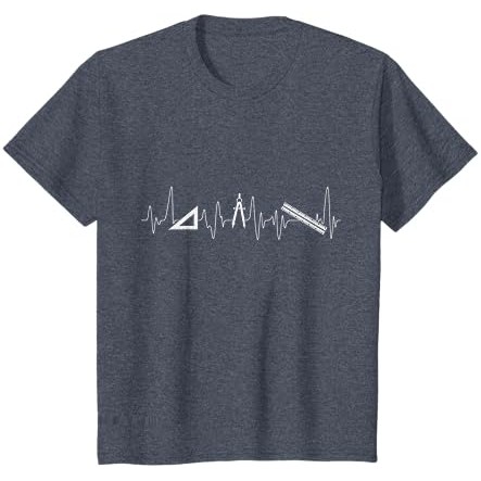 Arsitek T Shirt Arsitektur Alat Detak Jantung Pulse T-Shirt |wrY36tpS|
