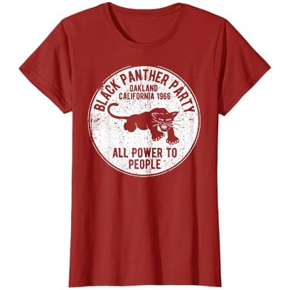 Kaos Pesta Black Panther Oakland California 1966 - Kaos Distressed |IfzyYHaf|