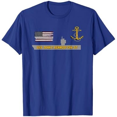 Kaos Veteran Kapal Perang USS John F. Kennedy CVA-67 |toZ9S63Q|