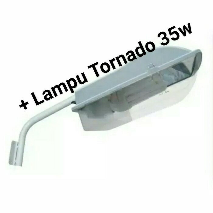 kap lampu jalan/PJU + Tornado 35w / box lampu penerang jalan +lampu