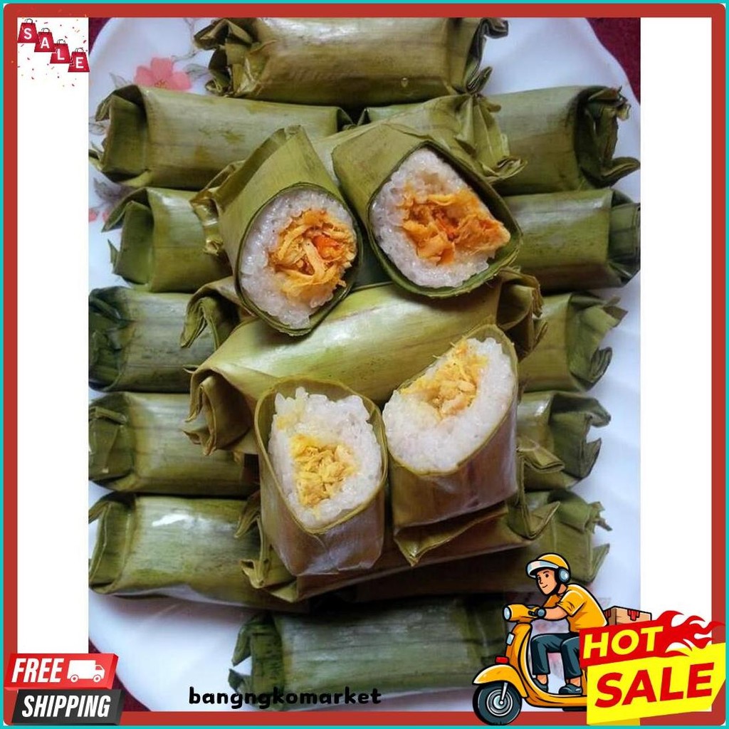 

Lontong Daun Pisang / Kue Subuh / Kue Basah / Jajanan Pasar Senen (Lagi Viral)
