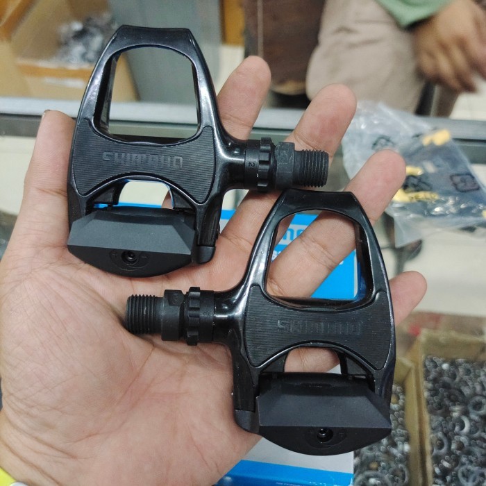 SPD SL Pedal PD-R540 - Pedal Cleat Road Bike - PD R540 HITAM