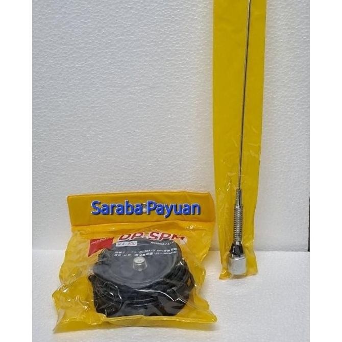 Paket antena radio rig mobil/truk Diamond M150- GSA dan Breket magnet 