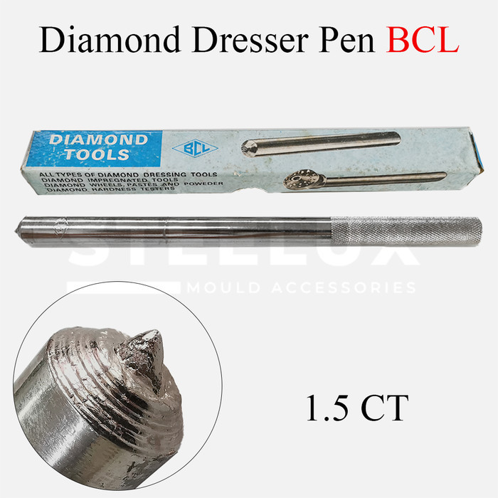 Diamond Dresser BCL 1.5 CT 1/2" Panjang 8" Inci Inch In Mata Intan Dressing Tool 12.7 x 200 mm 12.7x