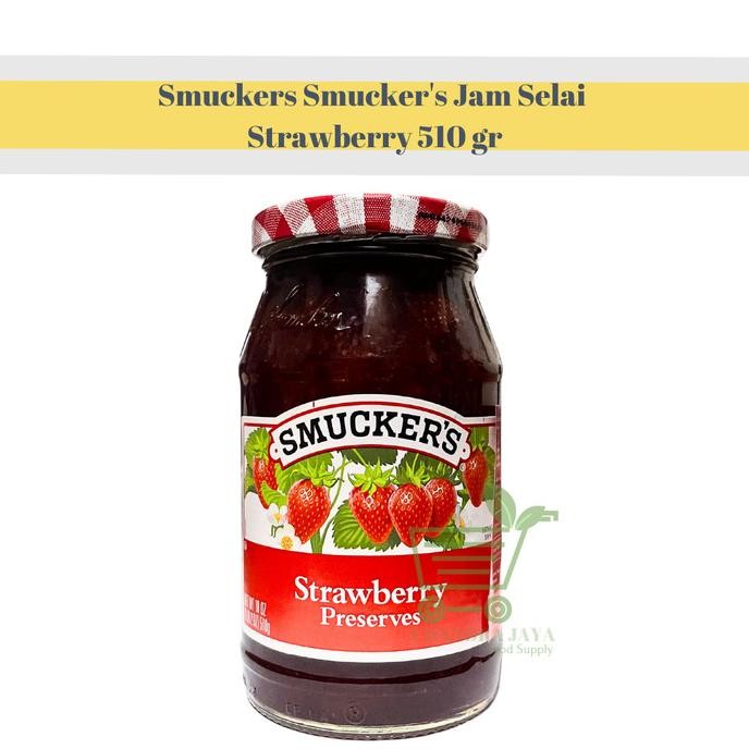 

Smuckers Smucker'S Jam Selai Strawberry / Red Raspberry 510 Gr