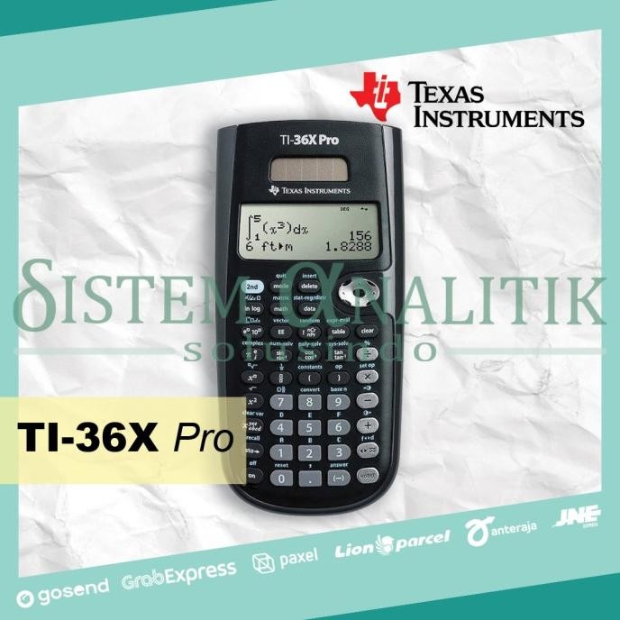 

TEXAS INSTRUMENTS TI-36 X PRO SCIENTIFIC CALCULATOR ORIGINAL DAN TERPERCAYA