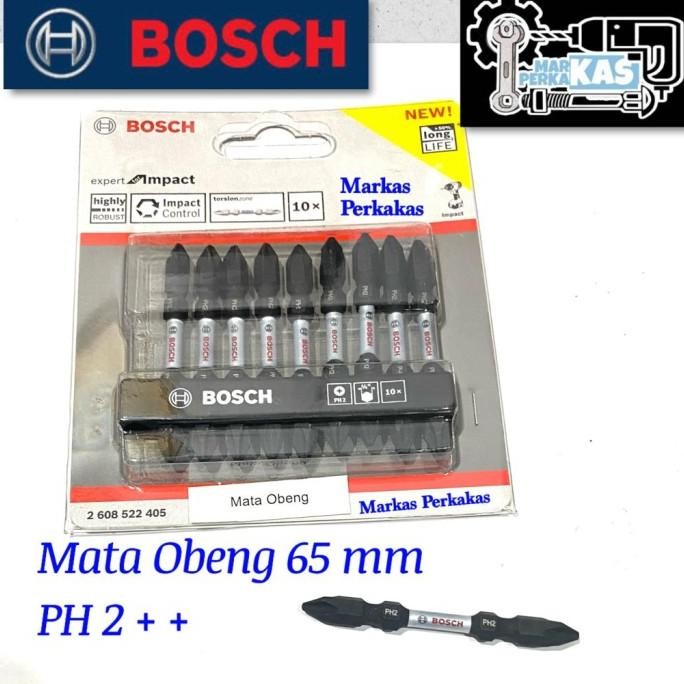 Mata Obeng Impact Ganda Bosch / Screwdriver Bit Expert Ph2 65Mm Original Dan Terpercaya