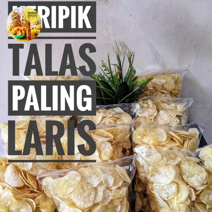 

TERBAIK Keripik Talas Gurih Original Asin
