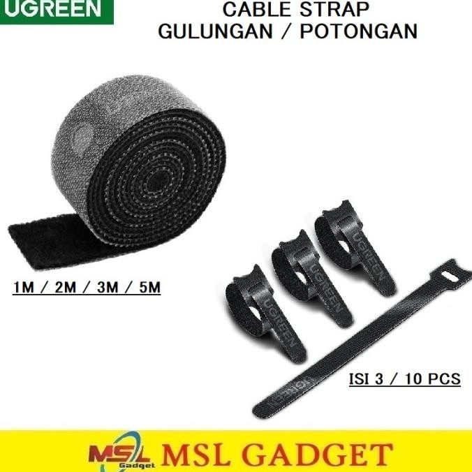 

Sale Ugreen Cable Winder Cable Strap Pengikat Perekat Kabel Organizer