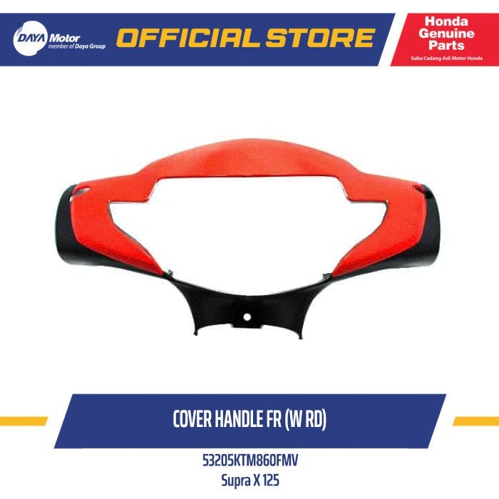 53205KTM860FMV Cover Handle Depan Merah  Supra X 125