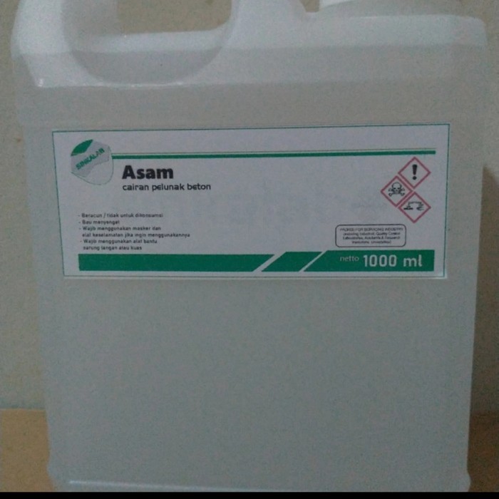 

Cuka Pelunak Beton Cuka Penghancur Beton 1 Liter