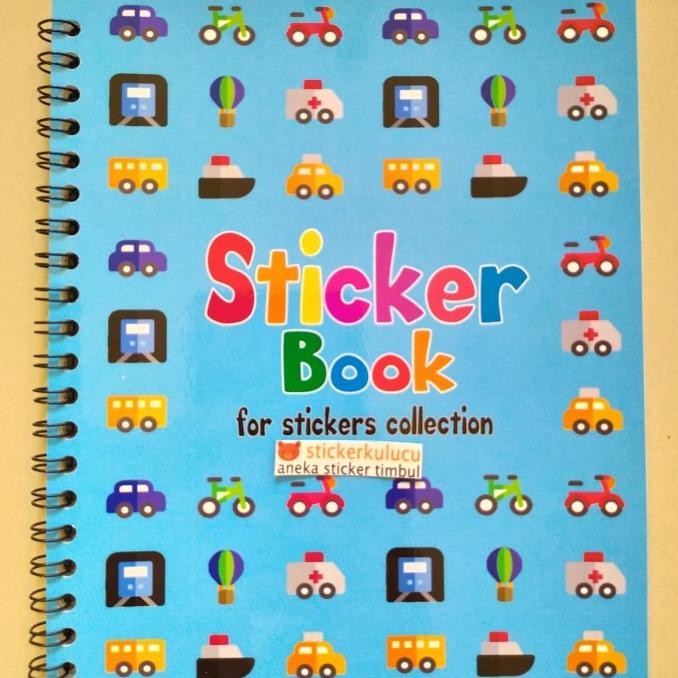 

Sale Buku Stiker / Album Stiker / Sticker Book Kendaraan Biru
