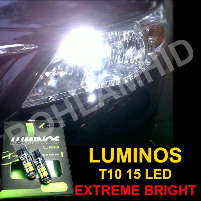 LAMPU LED Senja Kota Kecil CRV GEN3 LUMINOS 15 LED T10 Xtreme