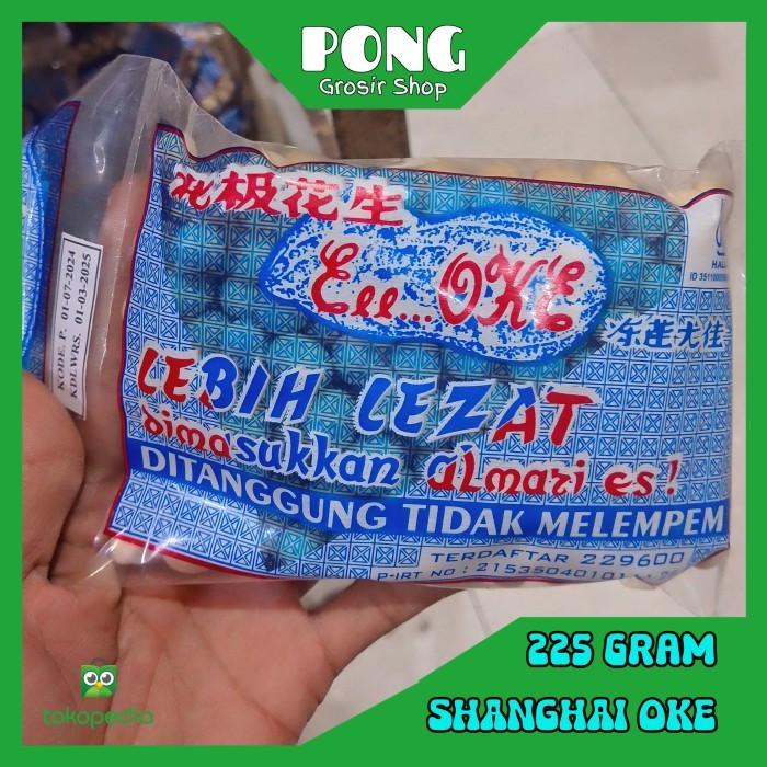 

EKSLUSIF Kacang Shanghai Atom Oke 225 gram