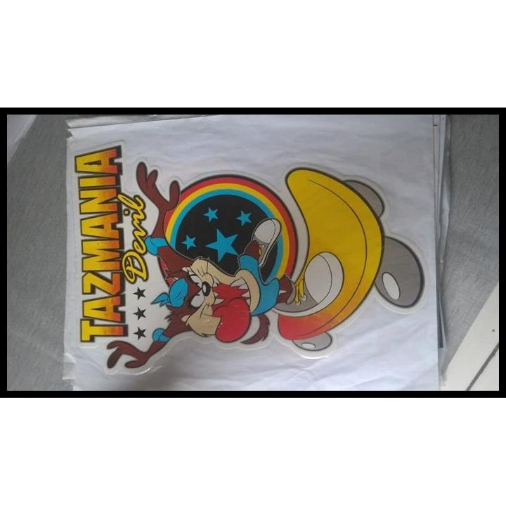 

TERBARU STICKER 33X26CM TAZMANIA DEVIL !!!!