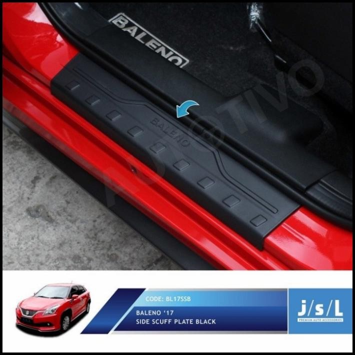 DISKON SILLPLATE PINTU SAMPING ALL NEW BALENO HATCHBACK 2017-2020 