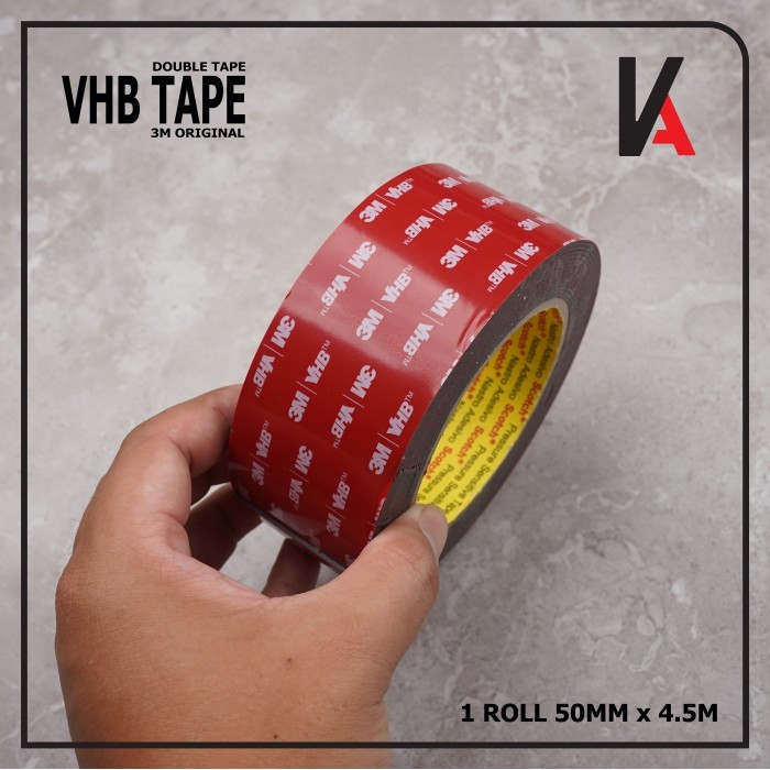 

3M VHB DOUBLE TAPE AUTOMOTIVE 4900 SIZE 50MM X 4.5M DOUBLE TAPE MOBIL