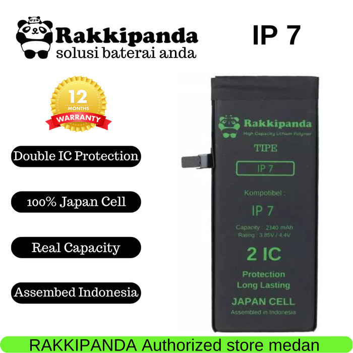 BATERAI RAKKIPANDA FOR IPHONE 7 / IPHONE 7G