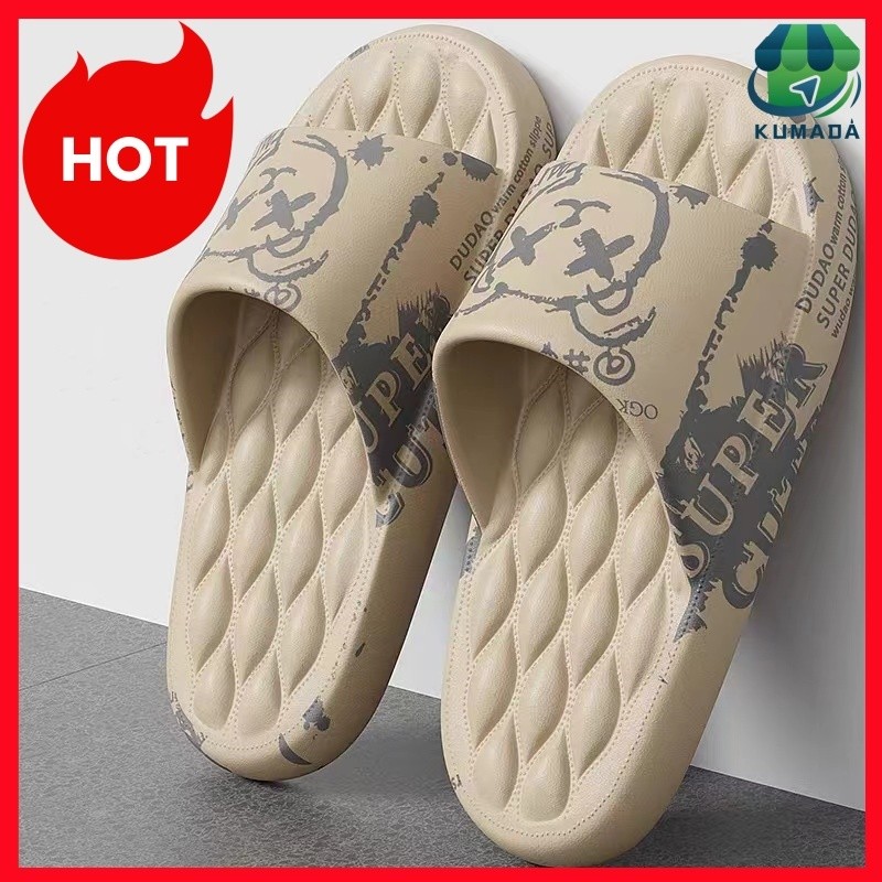 Sandal wanita terbaru 2024 gaya korea Karet Sendal sepatu sandal rumah import
