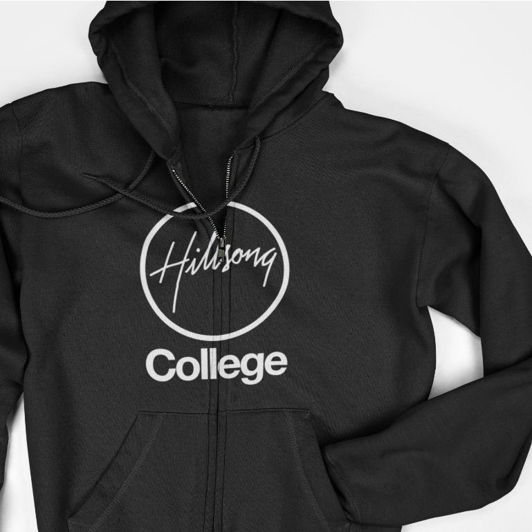 Hoodie Jaket Zipper - Hillsong College