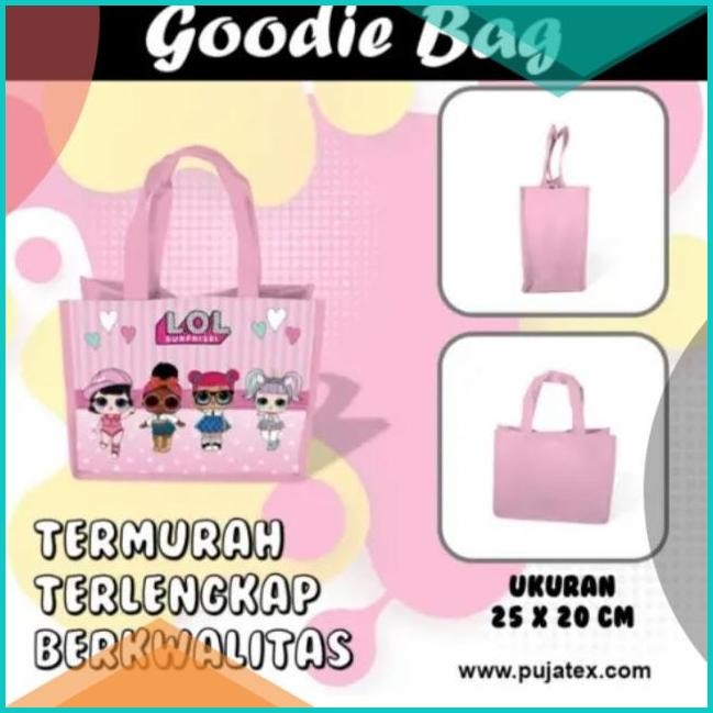 goodie bag ulang tahun,tas souvenir lol,hello Kitty,Ultraman Thomas 11