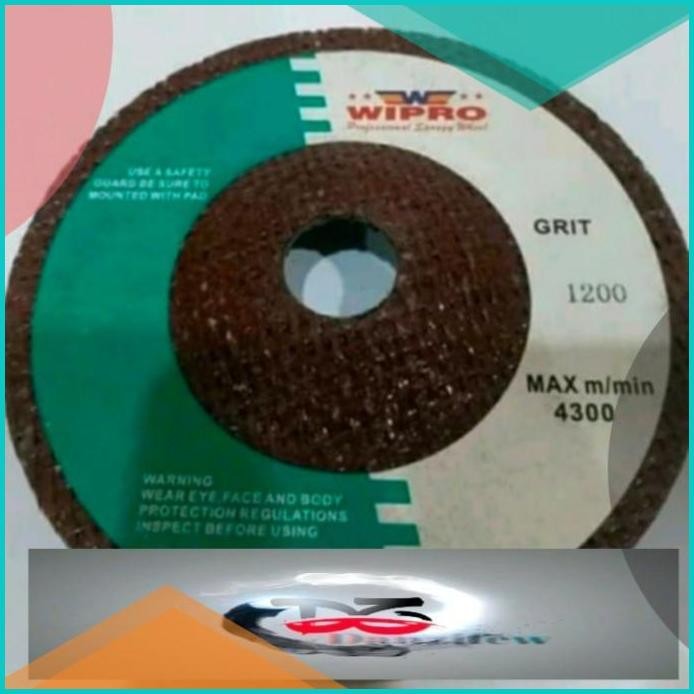 PVA Sponge Grinding Wheel 4" WIPRO Spon Polishing Stone Glass Concrete