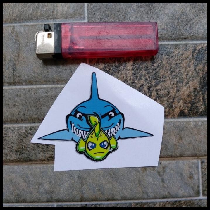 

BEST DEAL STIKER VINYL SHARK HIU ROSSI MOTO GP FANS MOTOR HP SEPEDA LAPTOP PRINT !!!!!!