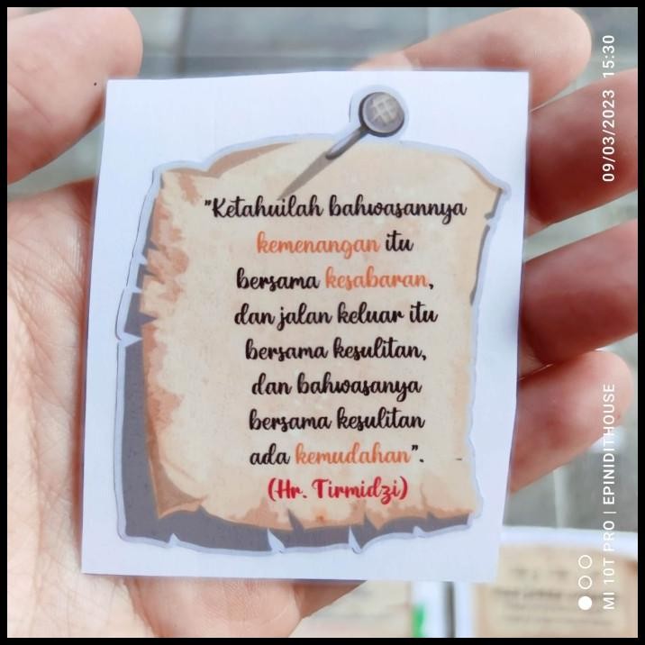

BEST DEAL STIKER AYAT AL QURAN KUTIPAN HADIST DOA ISLAMIC MUSLIM AL BAQARAH ALI !