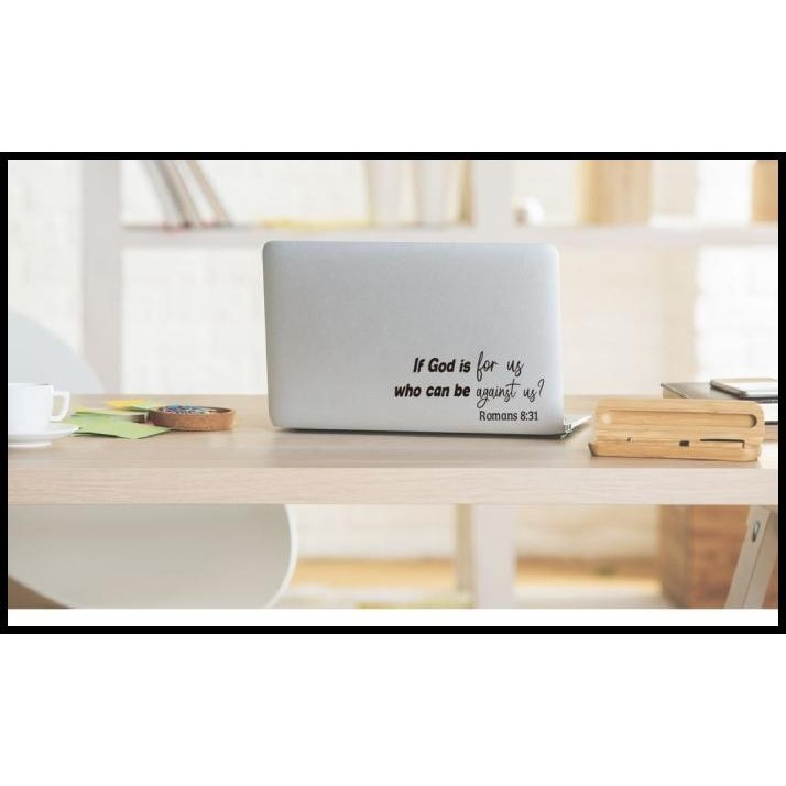 

TERBARU STIKER IF GOD IS FOR AYAT ALKITAB BIBLE ROMA KRISTEN KATOLIK RELIGIUS !