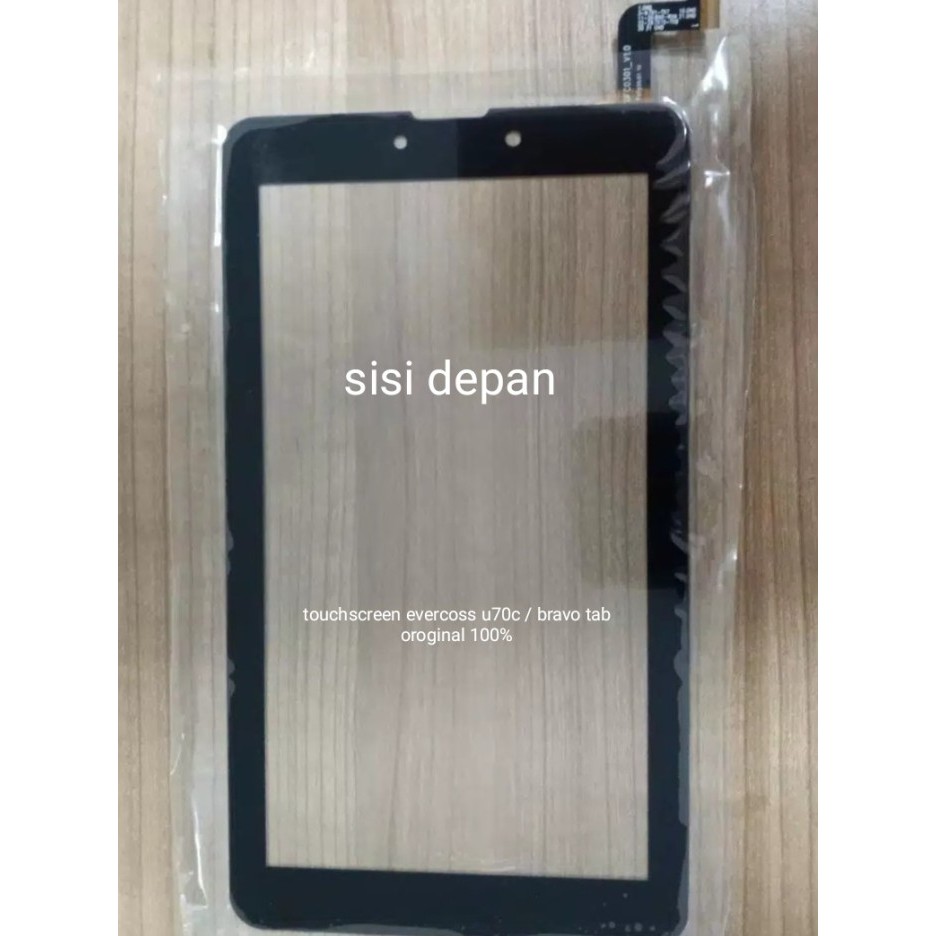 TOUCHSCREEN EVERCOSS U70C / EVERCOSS U70C PLUS / BRAVO TAB ORI 100%