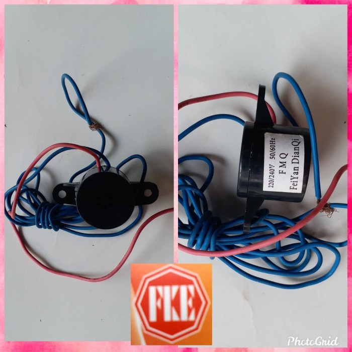 BUZZER/ALARM MESIN CUCI SANKEN ORIGINAL