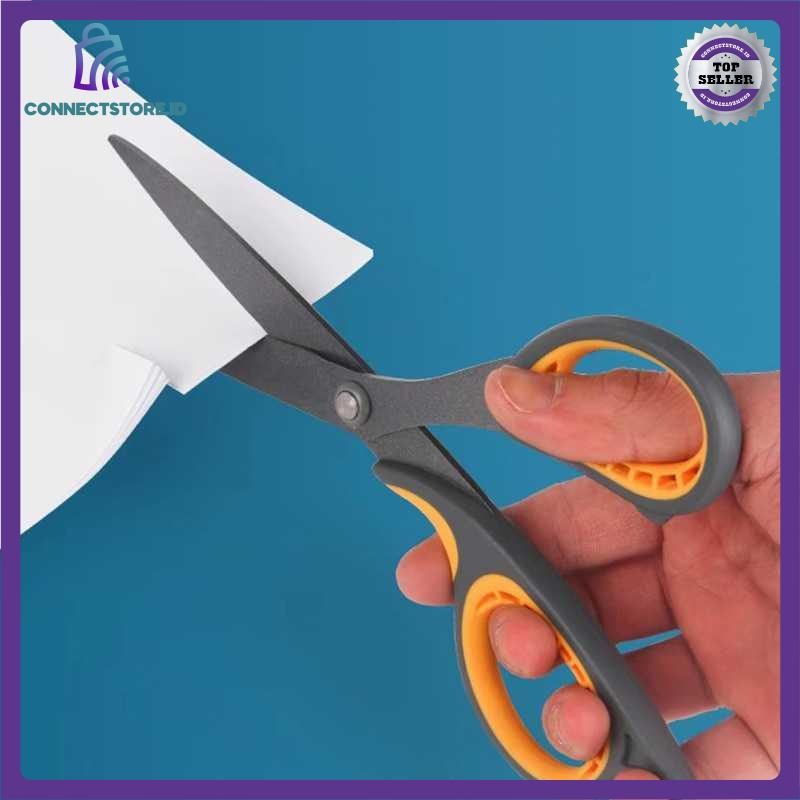 

Gunting Multifungsi Anti Lengket Stainless Steel 21.8cm - Gray Yellow
