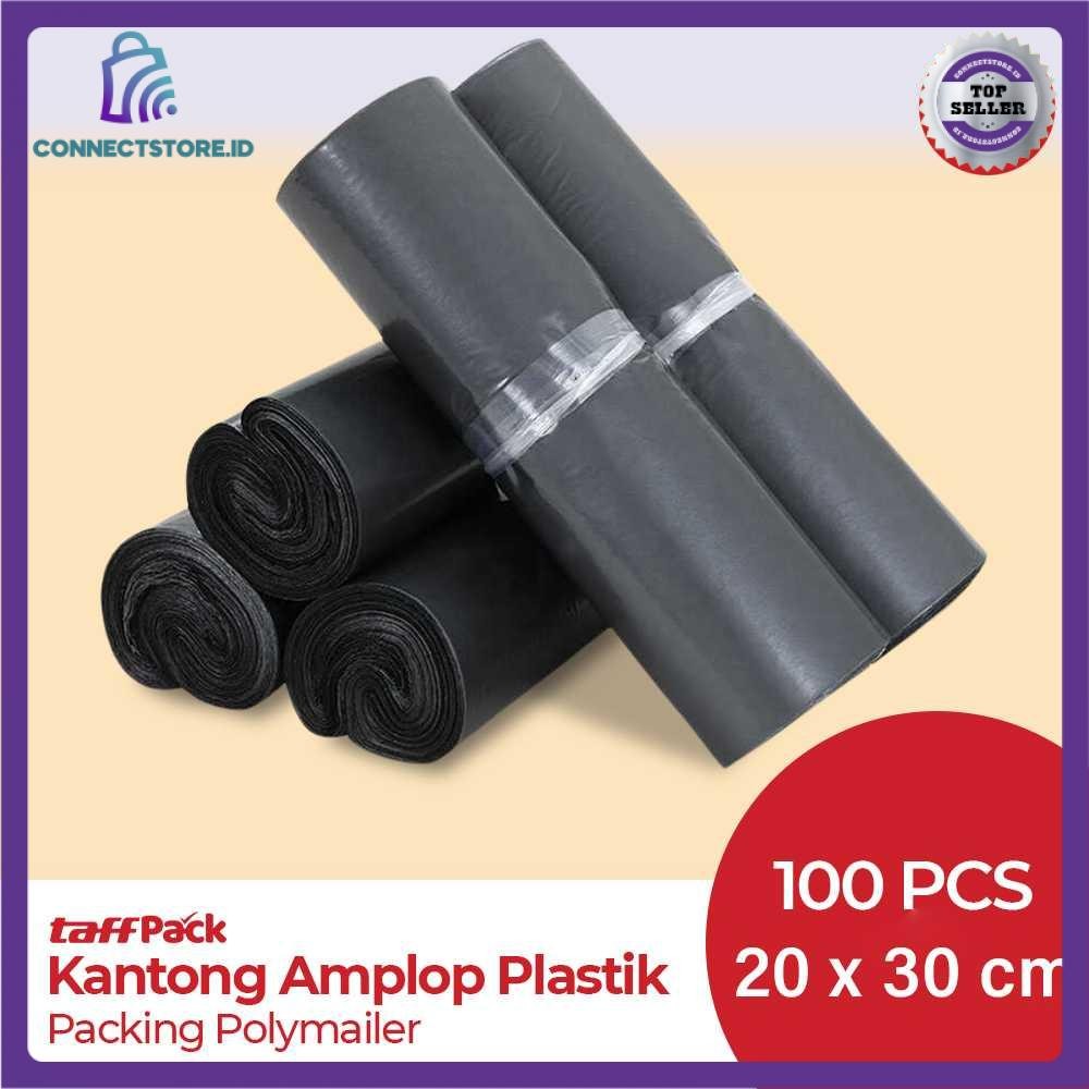 

Kantong Amplop Plastik Packing Polymailer Polybag 100 PCS - Hitam