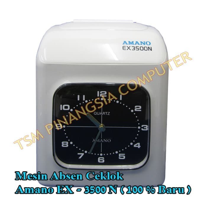 Amano Ex-3500 N Mesin Absen Ceklok - Mesin Absen Manual