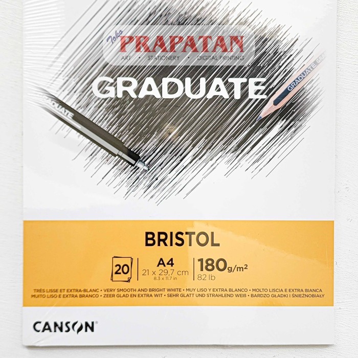 

Graduate Canson Drawing Pad A4 Mix Media Watercolor Sketch #Original