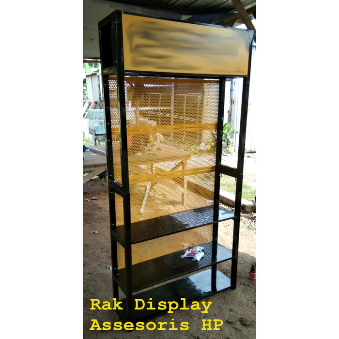 TERBAIK RAK DISPLAY AKSESORIS HANDPHONE