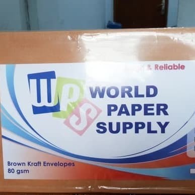 

Wps Amplop Coklat Super Kabinet Polos #Original