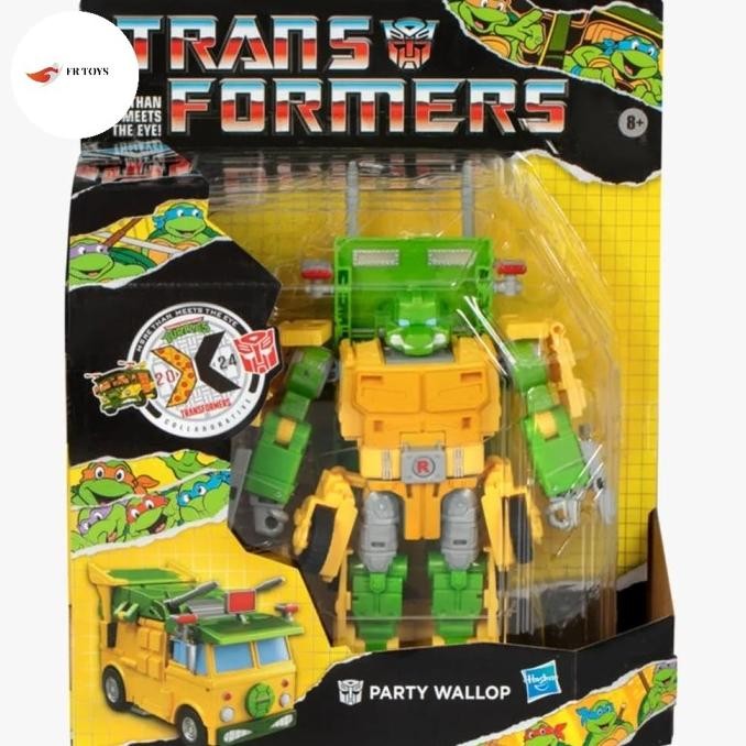 Transformers Collab TMNT x Transformer Party Wallop F9656