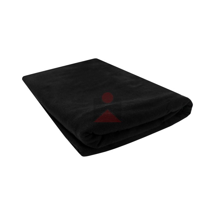 Kain Bahan Kaos - Kain Cotton (Katun) Combed 24S Warna Hitam Reaktif