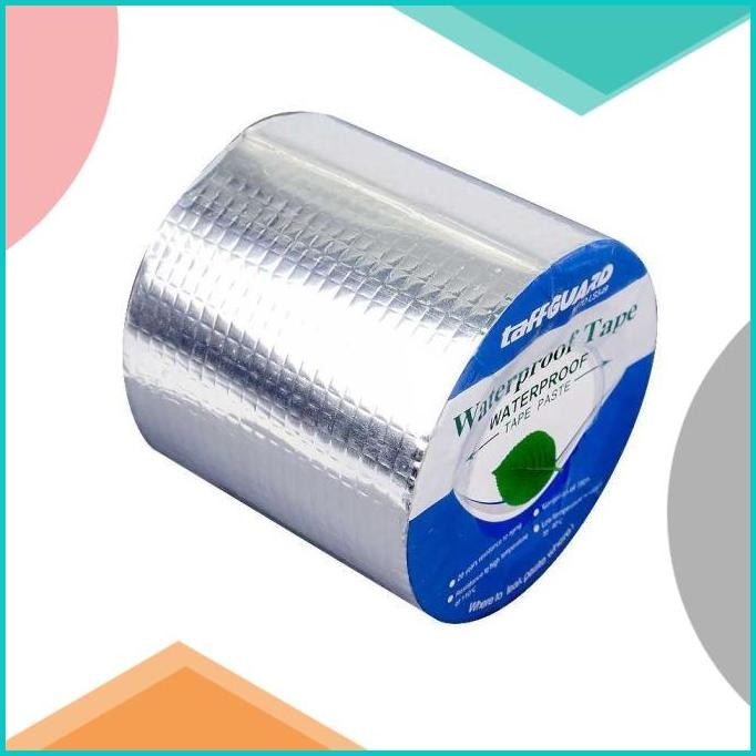 

Lakban Aluminum Foil Waterproof Adhesive Anti Air Tahan Panas Ekstrem