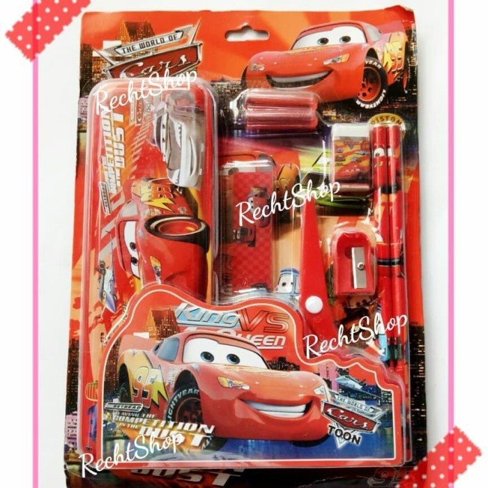 

Paket Alat Tulis Study Set Kter The Cars Cars Plus Gunting