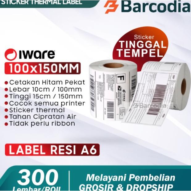 

Sale Label Barcode Thermal 100 X 150 Mm - Kertas Sticker Label