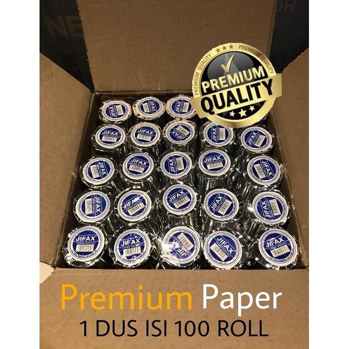 

Sale Kertas Thermal Kasir Roll 58 X 48 Mm 1 Dus Lebih Murah Isi 100