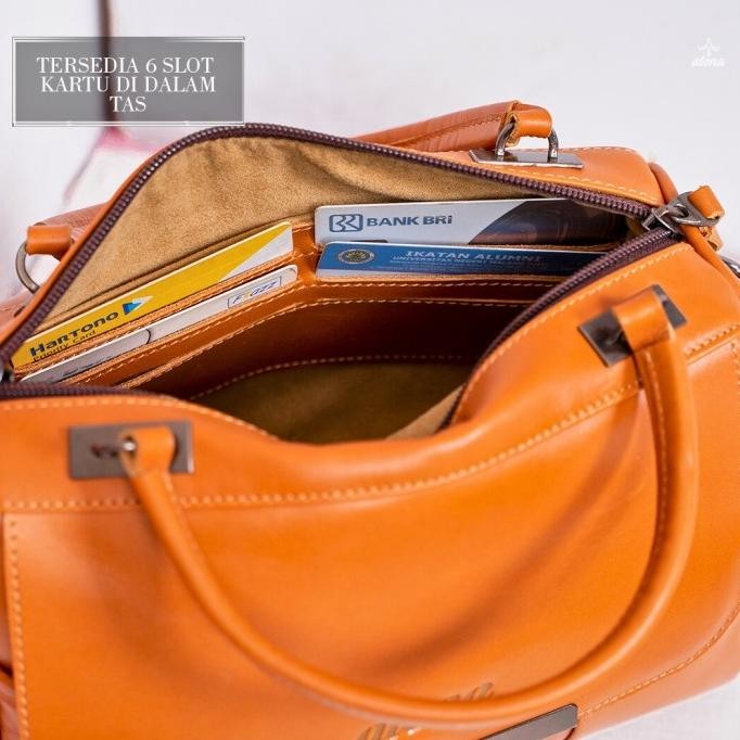 Tas Pesta Wanita Selempang Kerja Sling Bag Kondangan Fossil Kulit