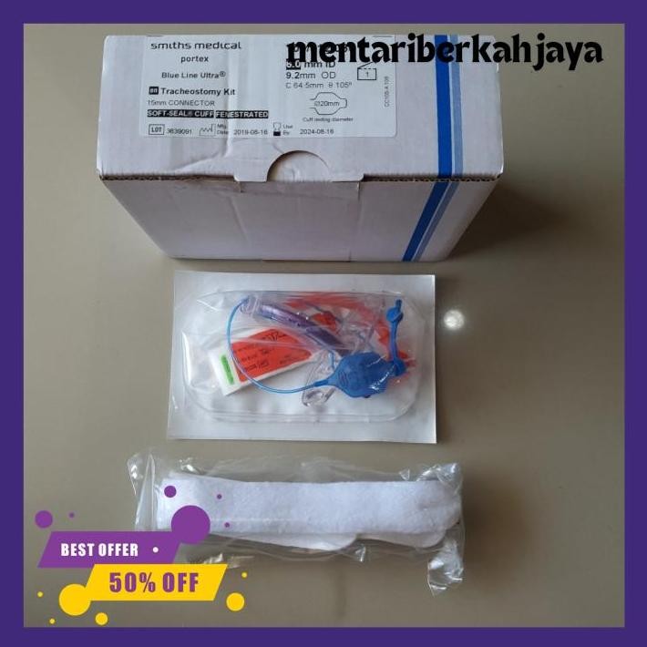 

TRACHEOSTOMY 100/812/060 FEN KIT "PORTEX" BAIK