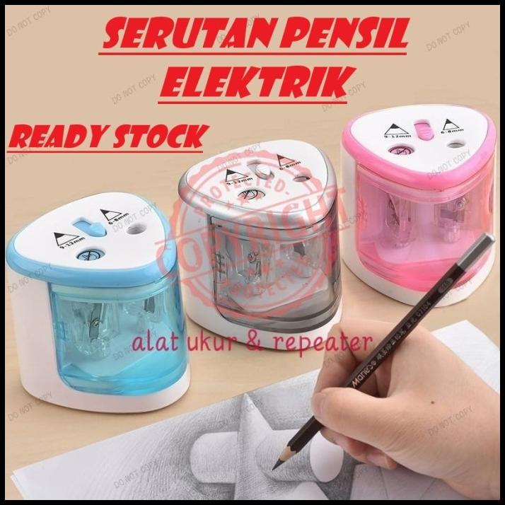 

Serutan Pensil Rautan Pencil Otomatis Electric Sharpener