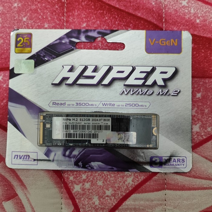 SSD Nvme 512 Gb Vgen Hyper