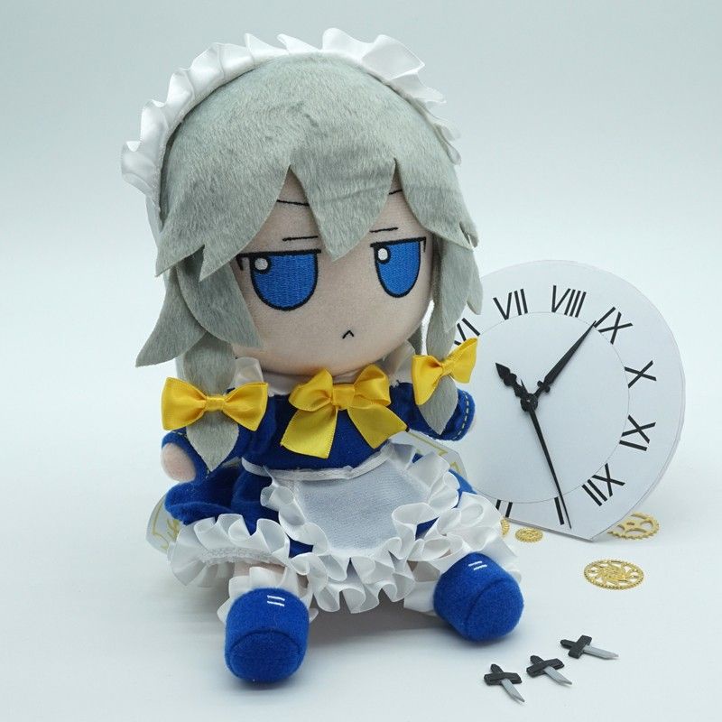 Izayoi Sakuya Anime Jepang TouHou Boneka Cosplay Boneka Boneka Reimu Maskot Fumo Komeiji Satori Hadi