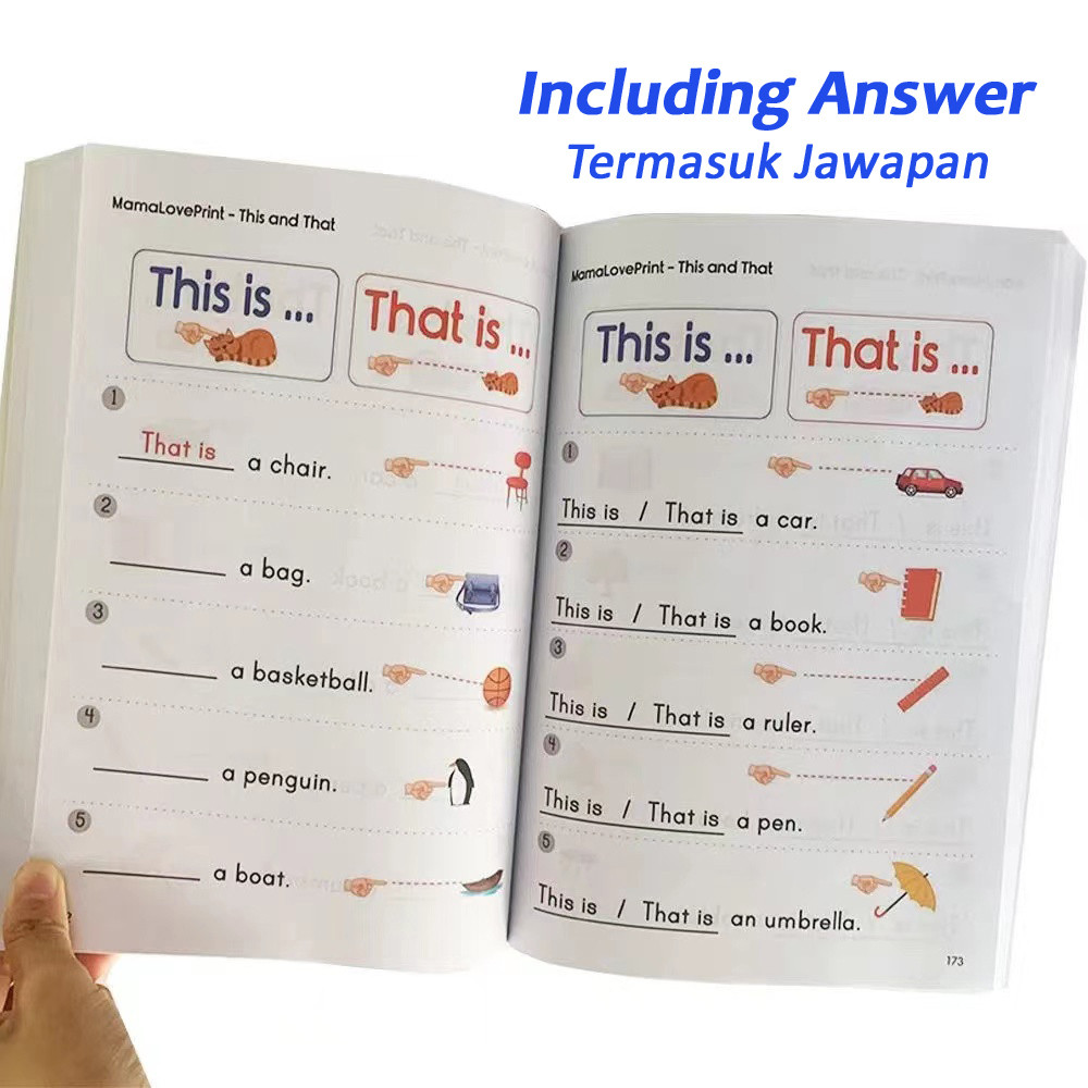 Buku Tata Bahasa Inggris 336 Halaman Buku Kerja Belajar Bahasa Inggris Anak Buku Penilaian Utama unt