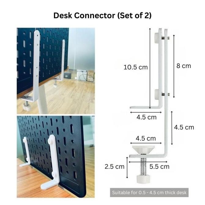 

Desk Connector / Pegboard Table Lock Pengait Meja Board Sk*D*S Original Dan Terpercaya